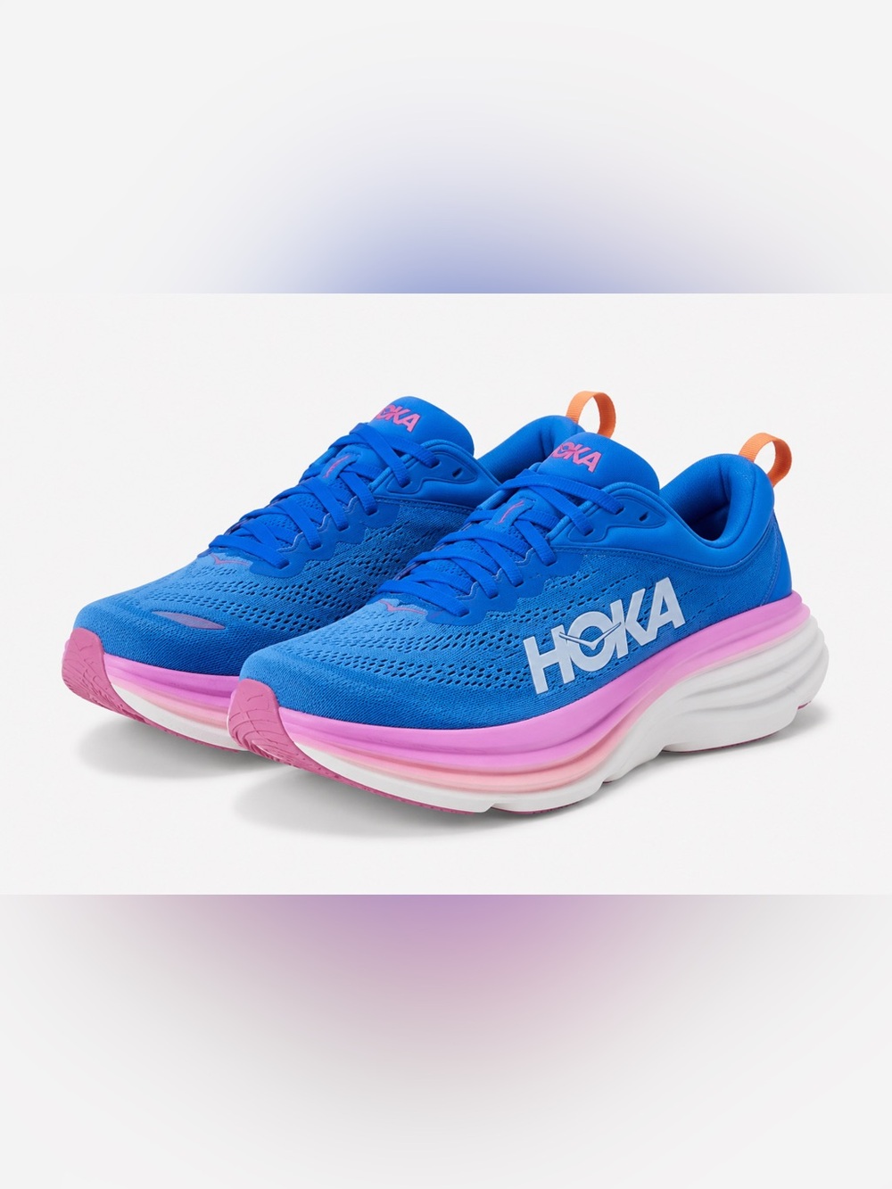 Bondi 8 Hoka Running Shoes View 2
